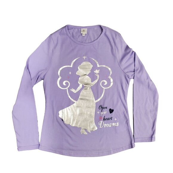Disney Princess Pajama Set Girls Long Sleeve Top and Jogger Pants Size Small - Picture 3 of 11